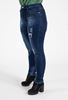 Immagine di PLUS SIZE DENIM JEANS STRETCH RIPPED